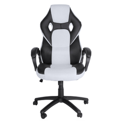 Компьютерное кресло MF-372 black+white