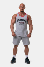 Майка OLD-SCHOOL MUSCLE TANK TOP 193 Серая