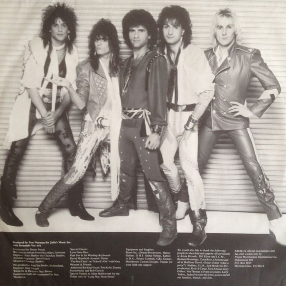 Krokus / Change Of Address (LP)