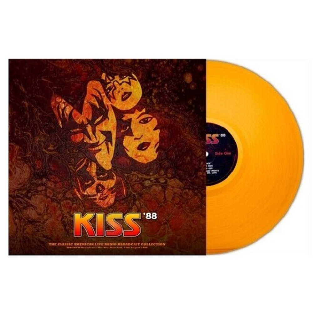 Kiss / WNEW FM Broadcast The Ritz NY, 12th August 1988  (Coloured Vinyl)(LP)