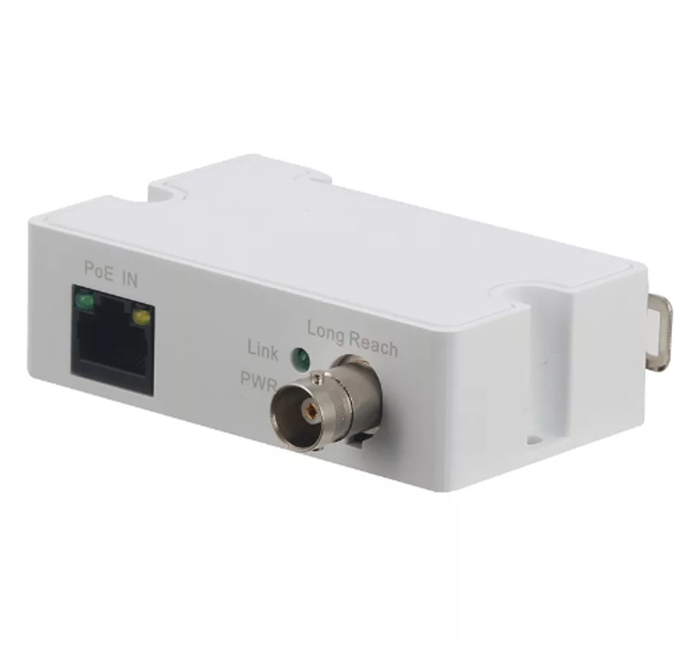 Преобразователь интерфейсов с РОЕ Dahua DH-LR1002-1ET