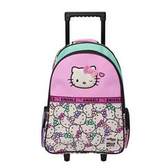 Çanta \ Bag \ Рюкзак  Smiggle Trolley Backpack With Light-Up Wheels – Hello Kitty