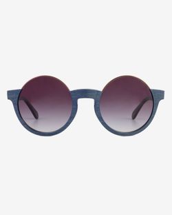 Очки солнцезащитные Spunky SUN 6 Blue Wood / Gradient grey lens