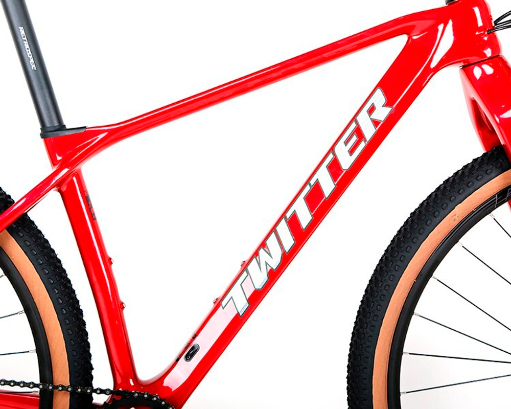 Велосипед Twitter 2023 MTB мод. M6 (carbon fork) 29 M6100-12S Carbon
