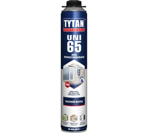 Пена Tytan Professional 65 UNI профессиональная 750 мл