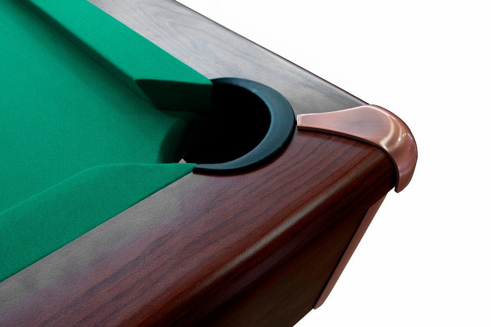 Бильярдный стол для пула Dynamic Billard "Triumph" 8 футов (коричневый) в комплекте, аксессуары и сукно