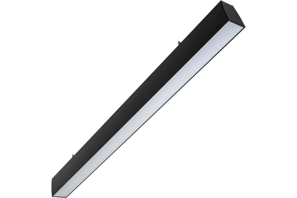 Светильник LED СЛИМЛАЙТ VS311 линейный 30W-2450Lm 4000К Опал IP40 с БАП 3ч чёрный