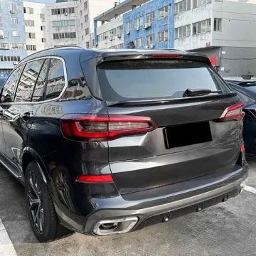 Спойлер нижний BMW X5 G05 M Sport 2019-2026 чёрный глянец