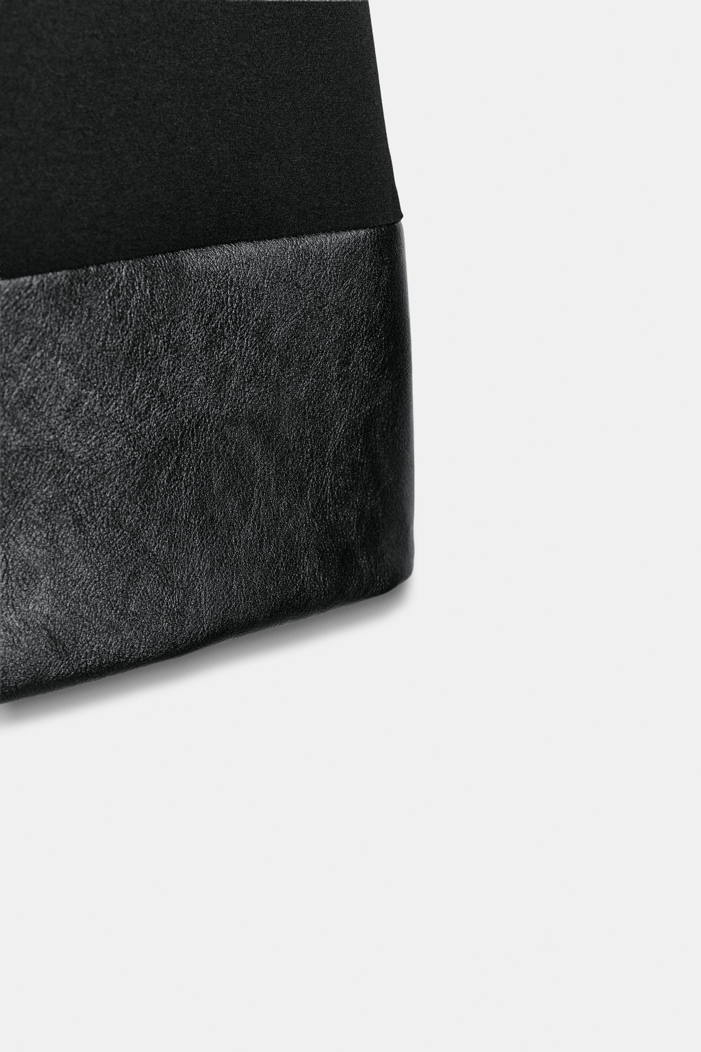 КОМБИНИРОВАННОЕ МИНИ-ПЛАТЬЕ — ZARA
