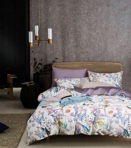 Постельное белье 2 спальное евро Luxe Dream Birds C1007E
