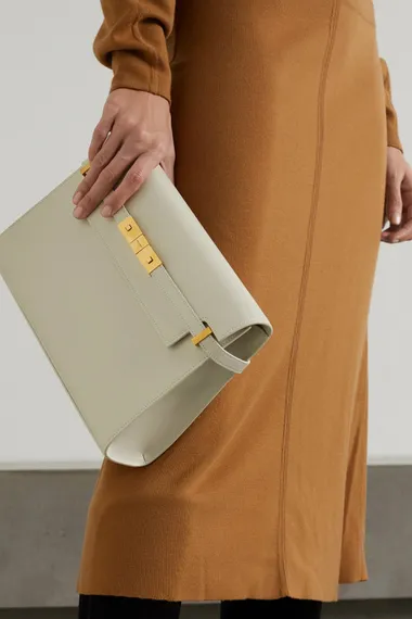 Сумка Saint Laurent Manhattan Baguette белый