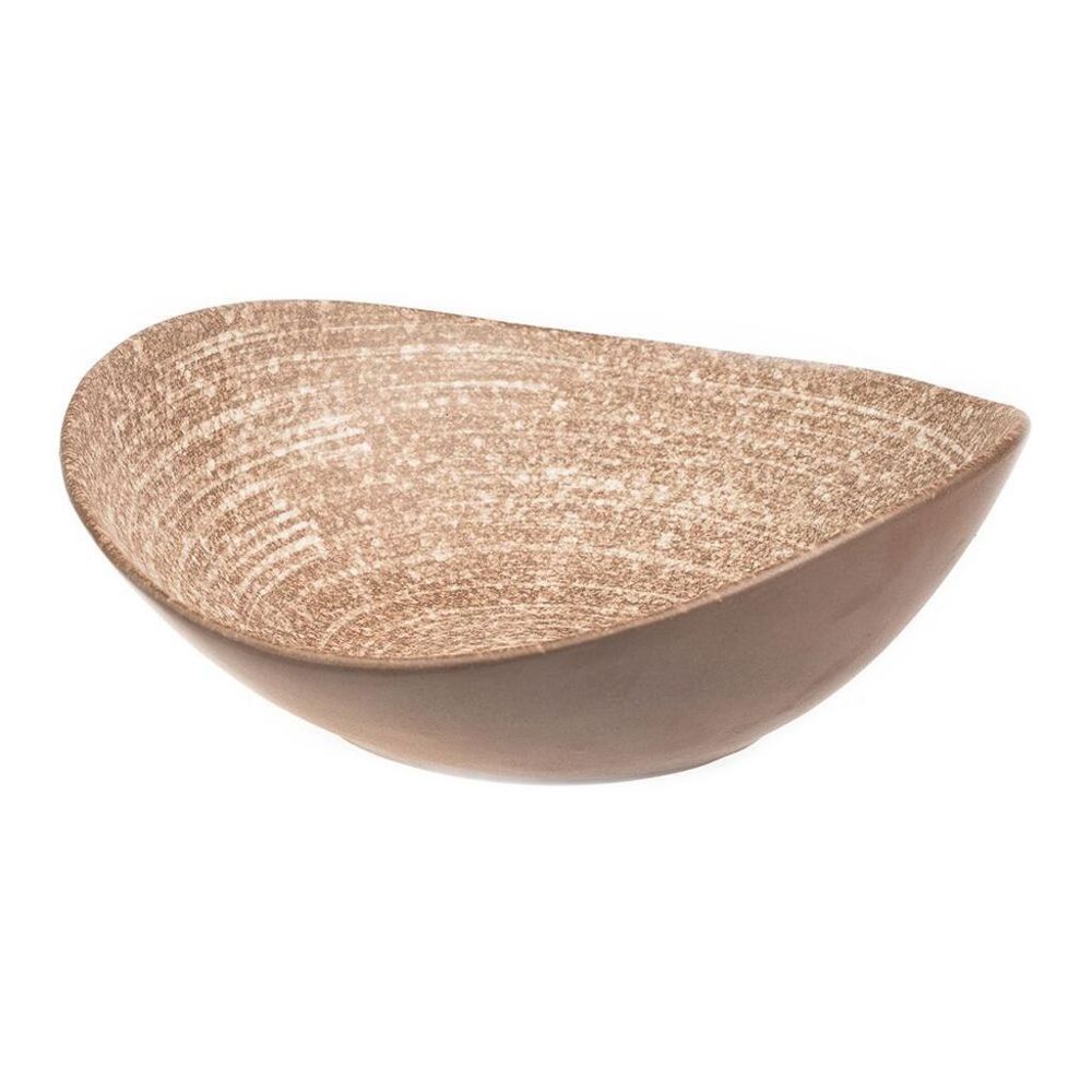 Салатник 300 мл 16*14 см h5,2 см емкость для закусок Brown Taiga P.L. Proff Cuisine [6]