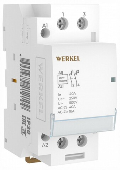 Контактор двухмодульный Werkel W942M40O