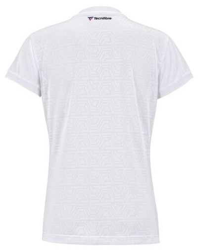 Женское поло Tecnifibre Team Mesh Polo - white