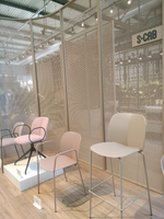 Кресло пластиковое Scab Design Mentha Go Green, тортора