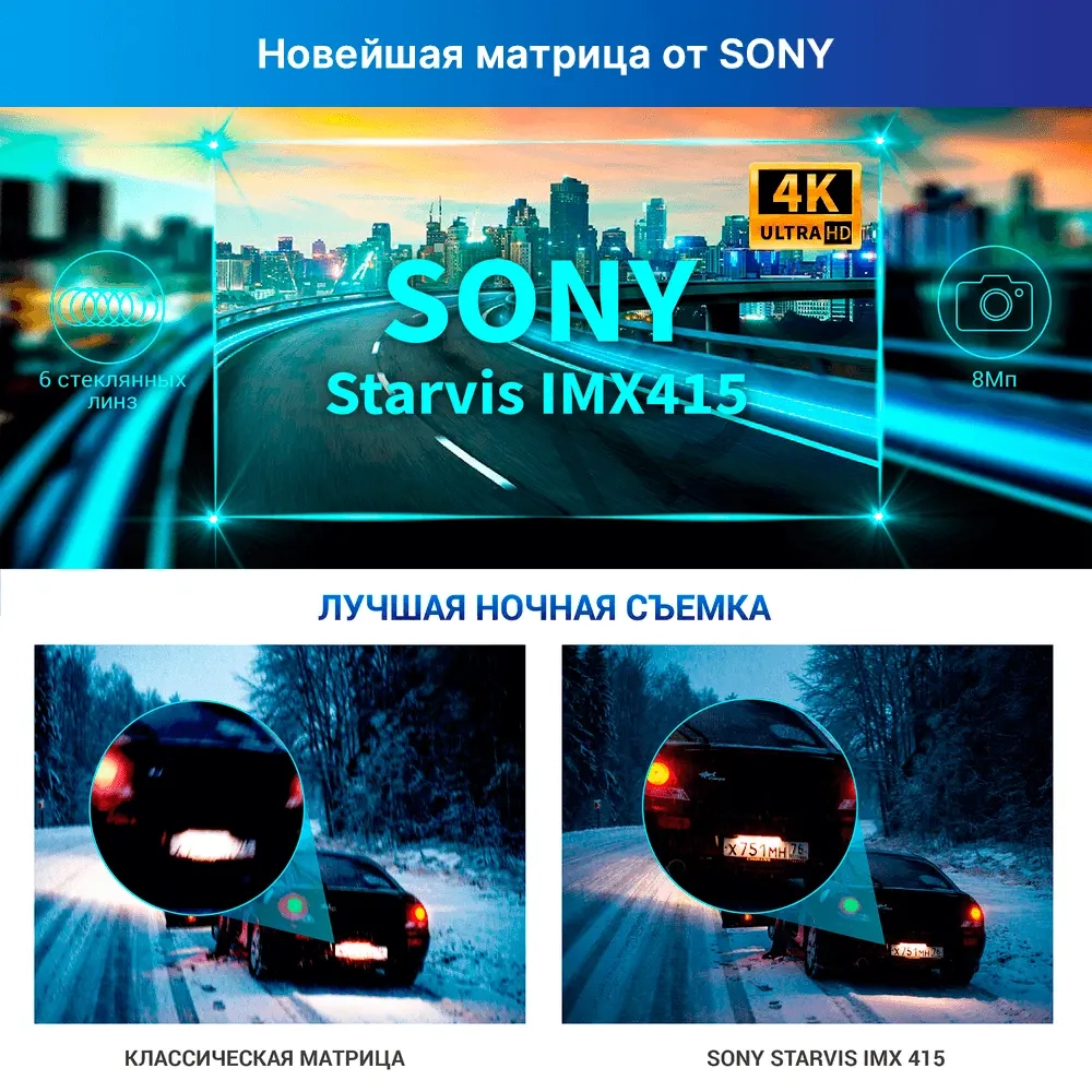 TrendVision DriveCam Real 4K Signature LNA 2CH