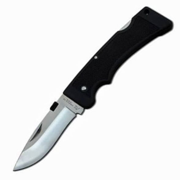 Цена наСкладной нож Katz Black Kat, 225 мм, клинок Drop Point, сталь XT-70, рукоять kraton