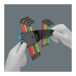 Набор Г-образных ключей 967/9 TX Multicolour HF 1 WERA 05024179001
