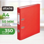 Папка-регистратор Attache Selection (Bantex) Economy Plus 50 мм красная бумвинил/бумага с защитным уголком