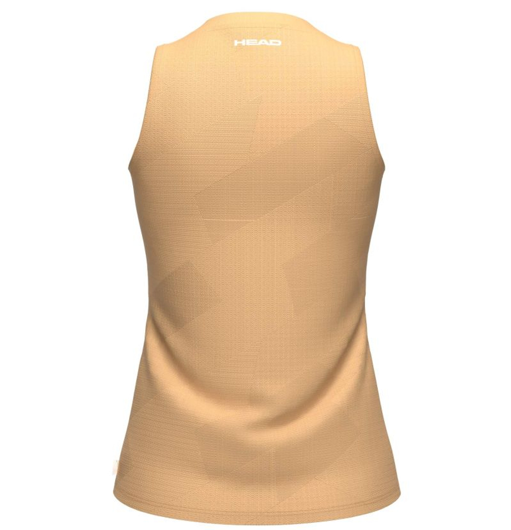 Женский теннисный топ Head Pro Tank - apricot