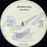 Jethro Tull ‎– Aqualung (Германия 1984г.)