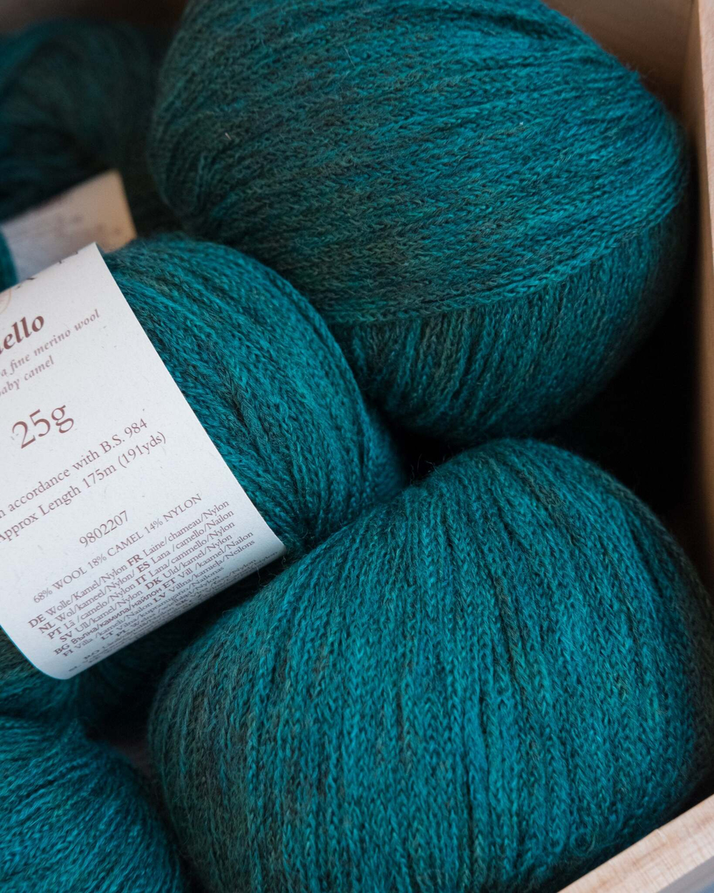 -40% Camello 5x25g — blue green