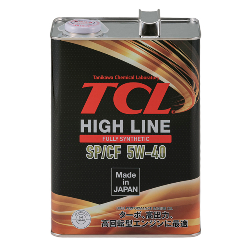 TCL Масло моторное TCL High Line, Fully Synth, SP/CF, 5W40, 4л