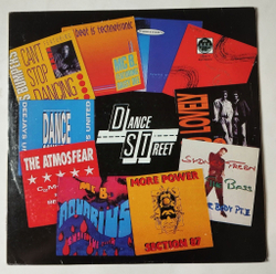 Винтажная виниловая пластинка LP Сборник Рэп Музыки 90ых Dance Street (СССР 1991)