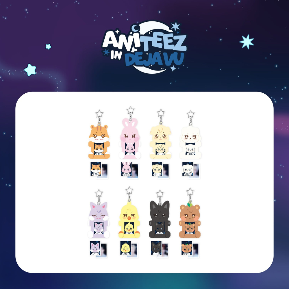 Мерч ANITEEZ IN DEJA VU - ACRYLIC MAGNETIC ID PHOTO HOLDER [картхолдер]