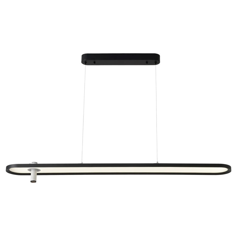 Светильник подвесной Crystal Lux CONTOUR SP45W LED BLACK
