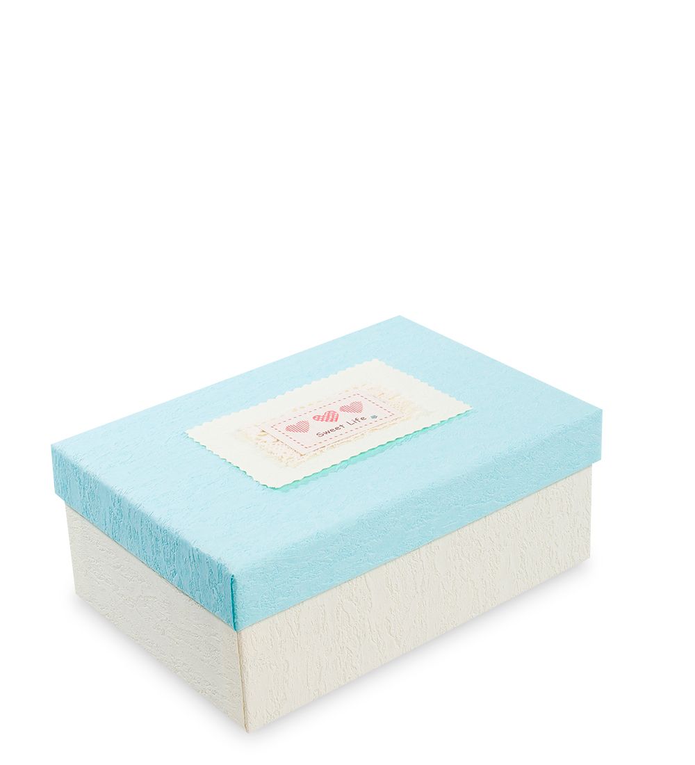 Packing Symphony WF-06/2-B Коробка «Прямоугольник» цв.молочн./голуб.