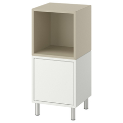 IKEA EKET  (ИКЕА ЕКЕТ)  -  Комбинация шкафов на ножках - белый/бежевый 35x35x80 см