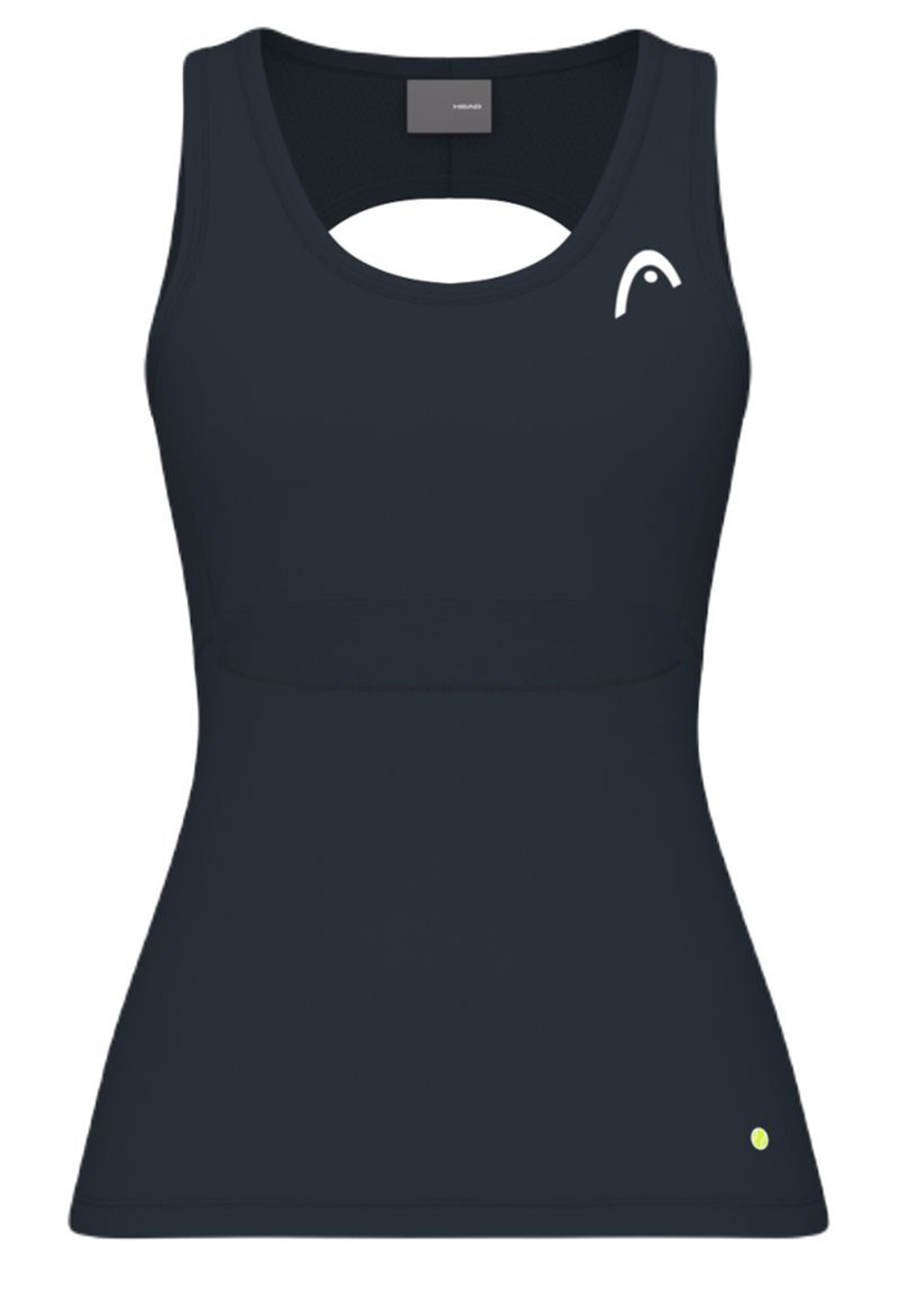 Женский топ теннисный Head Move Tank Top - небесный