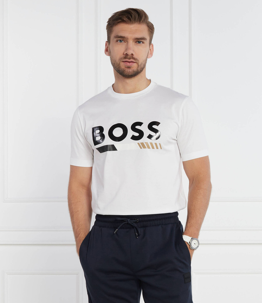 Футболка Tiburt 410 BOSS BLACK - белый(50495696)