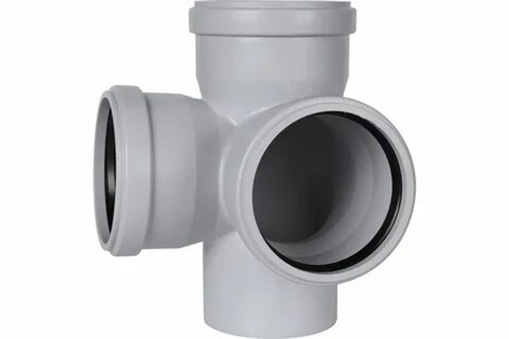 Крестовина ПП двухпл. 110х110х110 90°Политэк