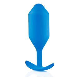 b-vibe Snug Plug 5 - Анальная пробка для ношения