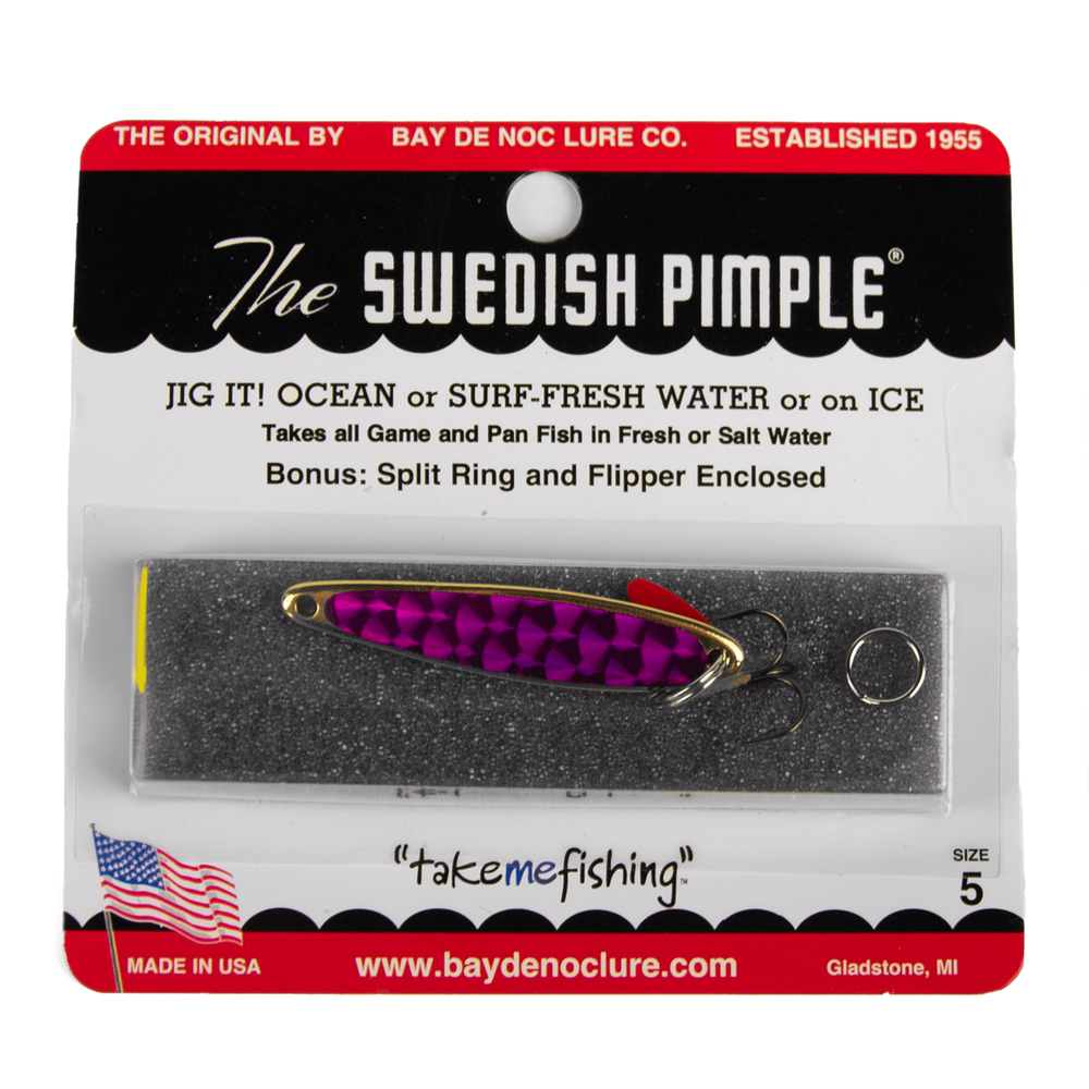Блесна Bay de Noc Swedish Pimple #5 (48мм, 9.3гр)