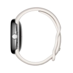 Умные часы Google Pixel Watch Wi-Fi 41mm, Silver/Chalk (Полированный серебристый корпус, ремешок цвета мел)