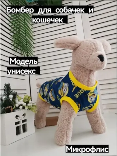 Толстовка для собак, свитшот, бомбер