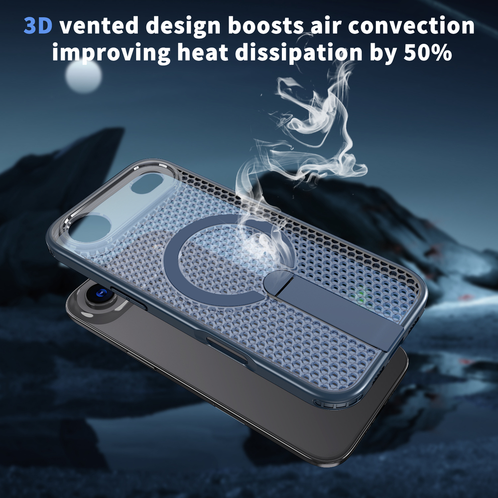 Прозрачный чехол Mesh Pro Magnetic Case для iPhone 17 Air