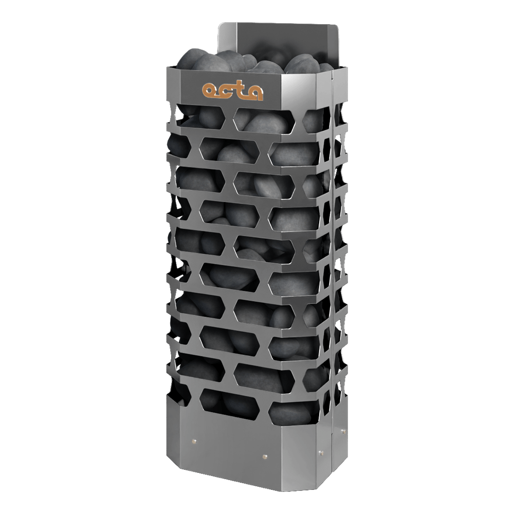 Электрическая каменка СТЭН ЭКМ-9 Octa gray