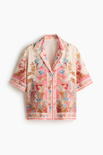 Рубашка из лиоцелла с короткими рукавами - H&M