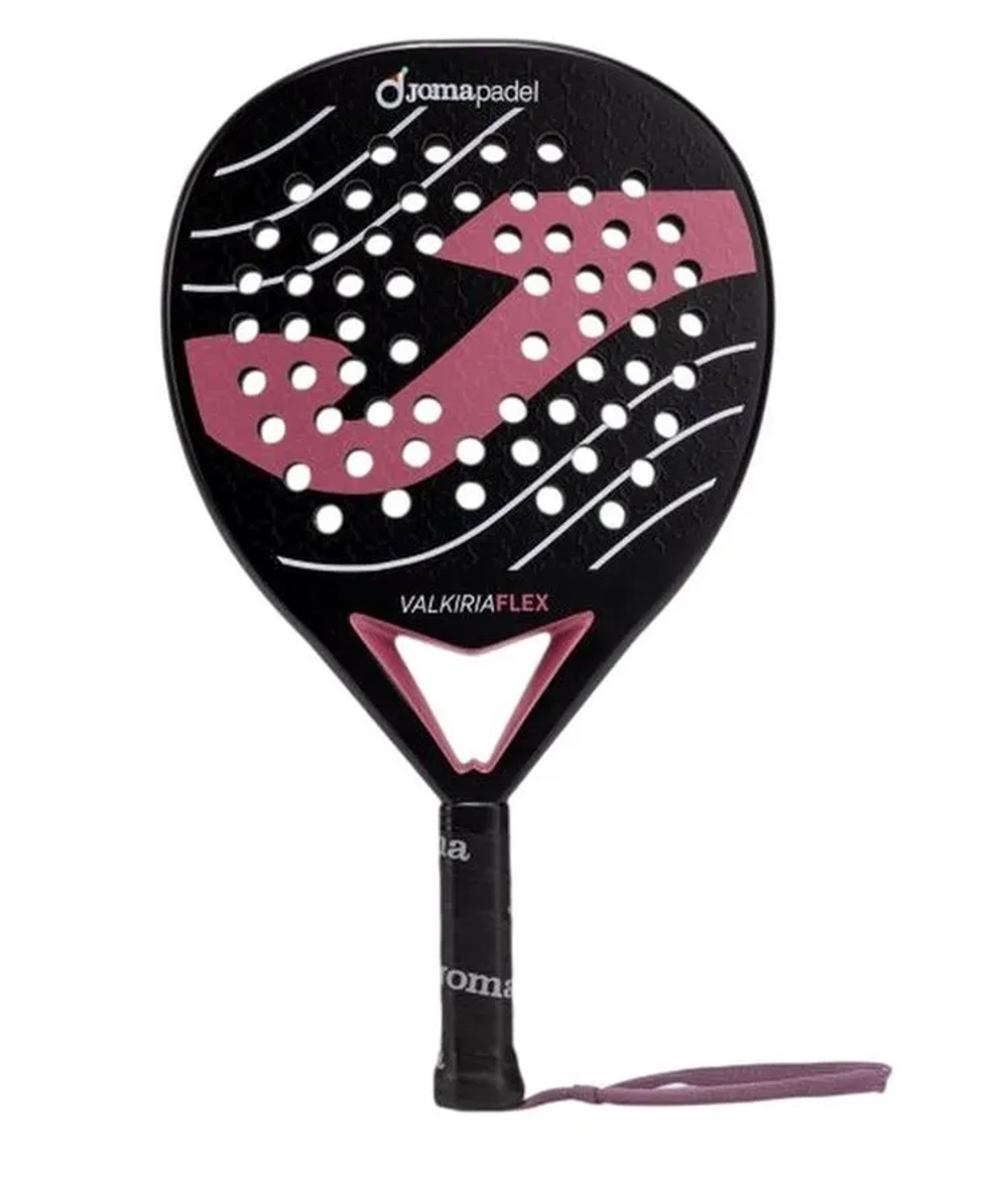 Ракетка для падел тенниса Joma Valkiria Flex - black/pink