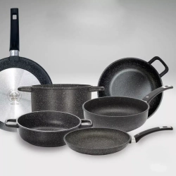 Сковорода для индукционных плит 24см Olympia Hard Cook Fix Induction