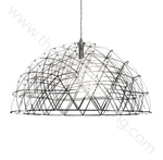 Pendant design lamp  Raimond Dome by Moooi (Silver,  D 79 cm)