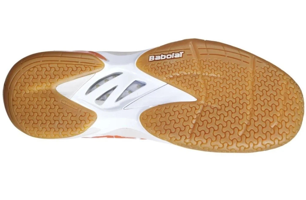 Мужские кроссовки для сквоша/бадминтона Babolat Shadow Tour - white/light grey