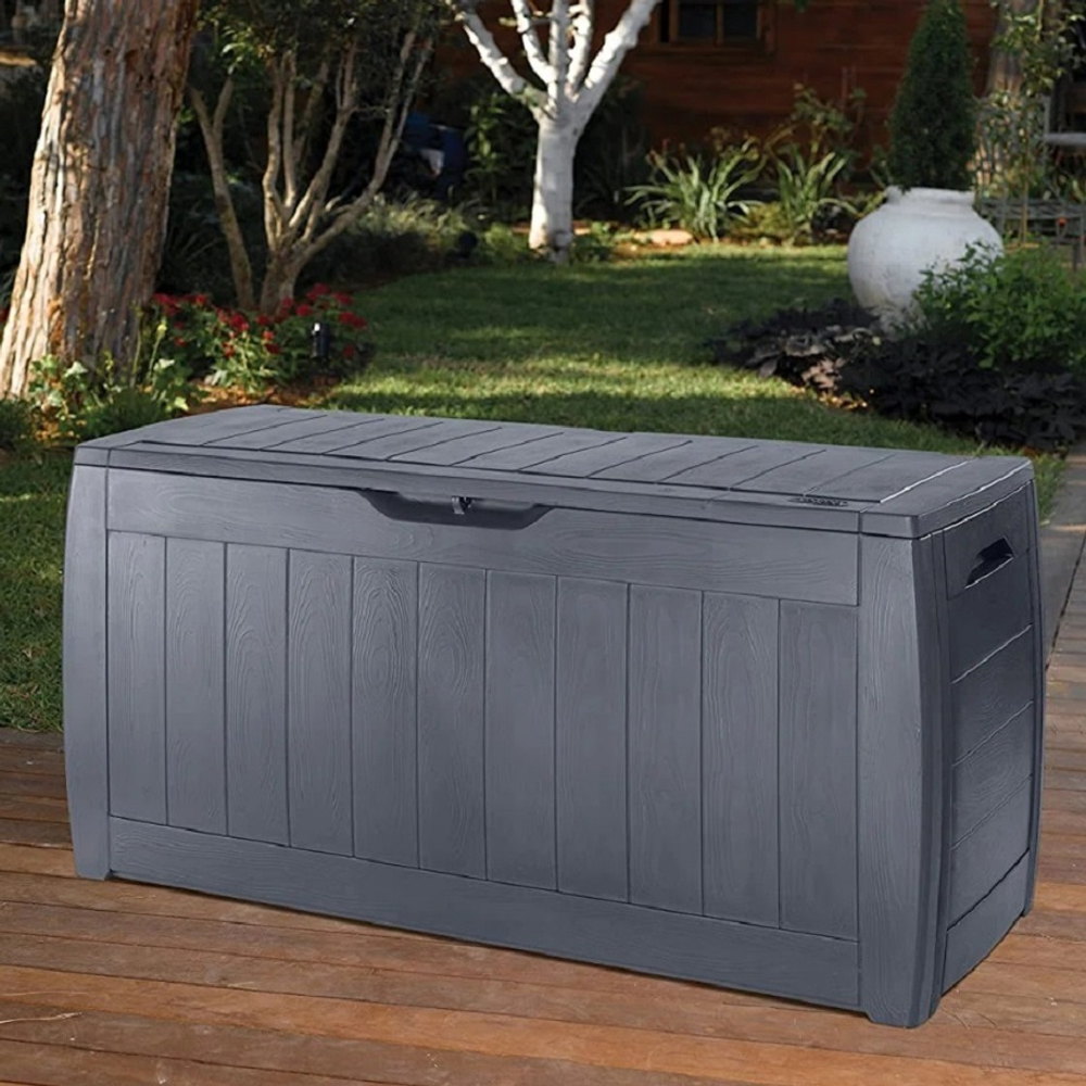 Пластиковый сундук Keter Hollywood 270 л graphite