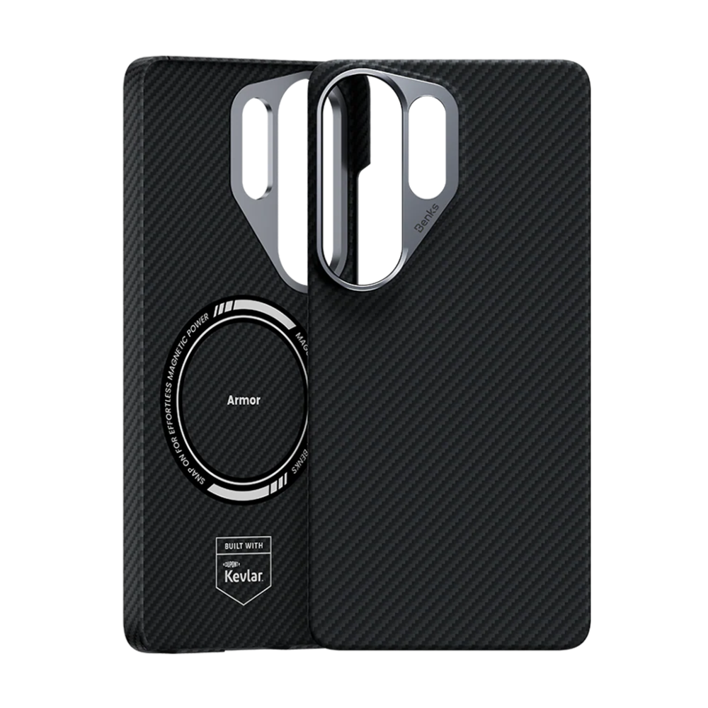 Накладка для Samsung Galaxy S26 Ultra Benks Armor Kevlar Magsafe черный