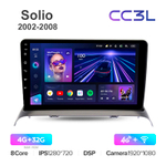Teyes CC3L 9"для Suzuki Solio 2002-2008