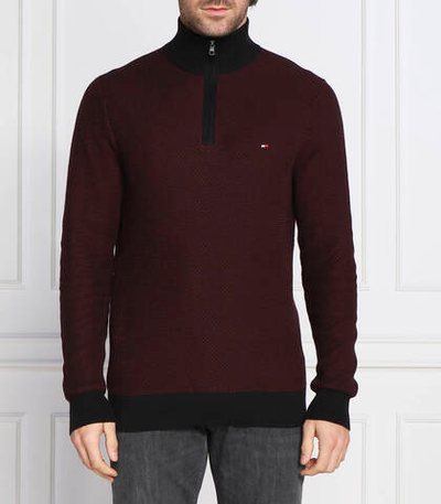 свитер 2-tone Tommy Hilfiger - черный(MW0MW28041)